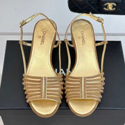 Chanel 2026 Strappy Sandals Leather