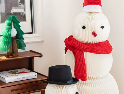 Christmas Paper Snowman Decoration