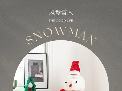 Christmas Paper Snowman Decoration