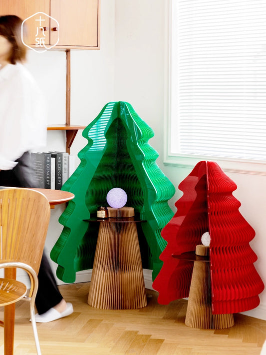 Light-Emitting Foldable Christmas Tree