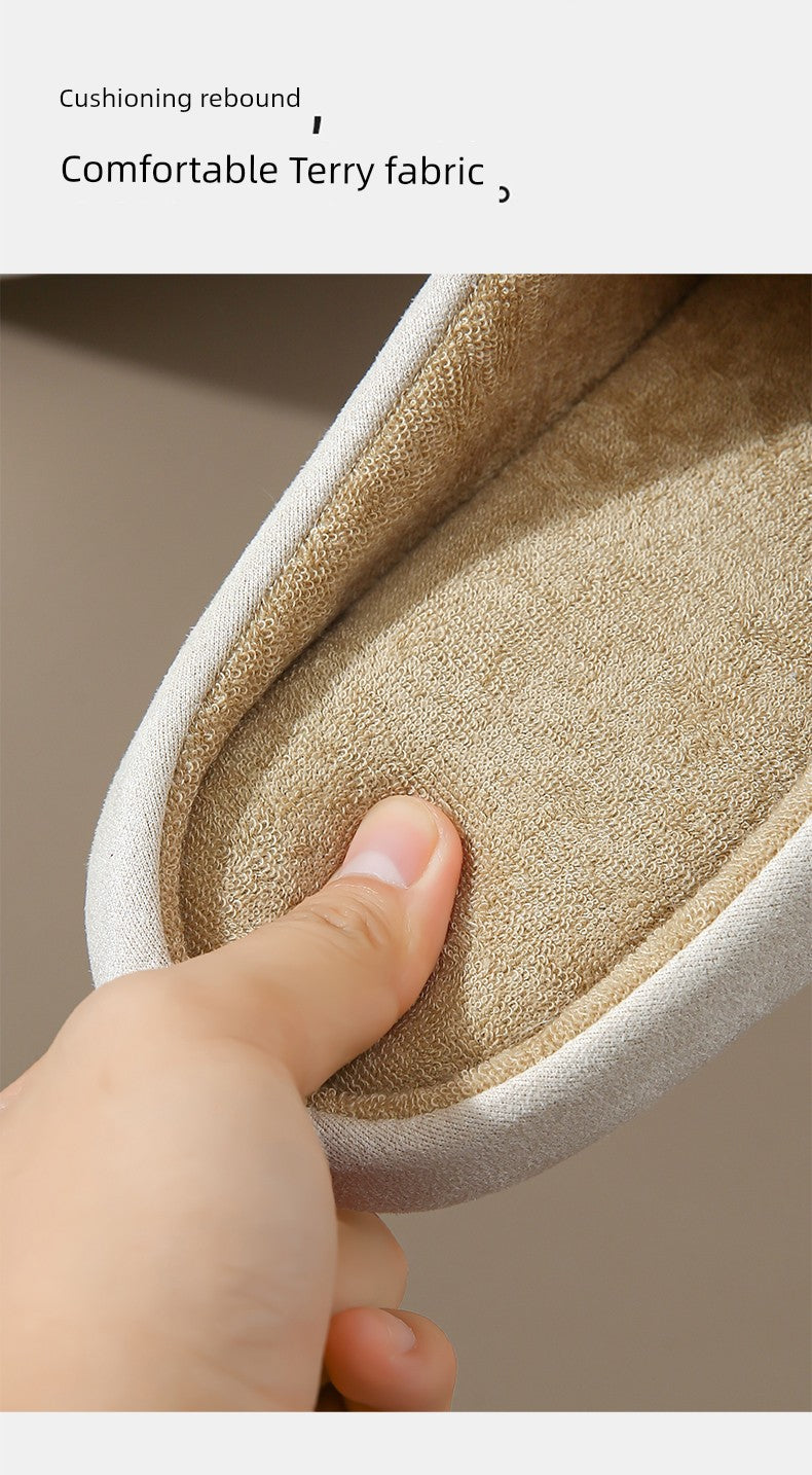 Japanese-Style Mute For Home Indoor Floor Slippers for Guests