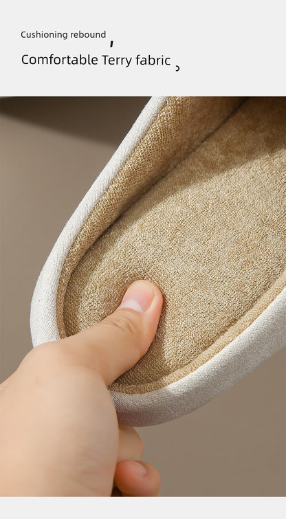 Japanese-Style Mute For Home Indoor Floor Slippers for Guests