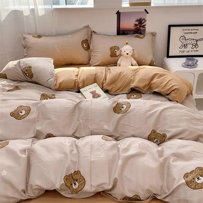 Bedding Set Quilt Cover Bed Sheet