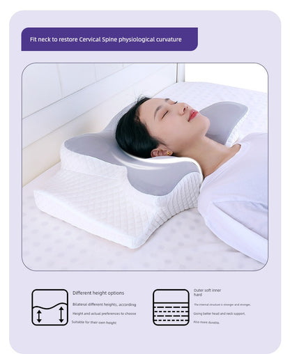 Butterfly Memory Pillow  for Cervical Spine