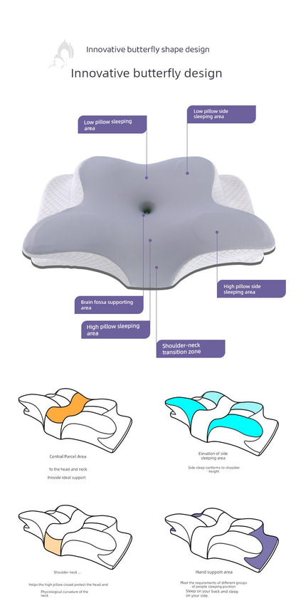 Butterfly Memory Pillow  for Cervical Spine