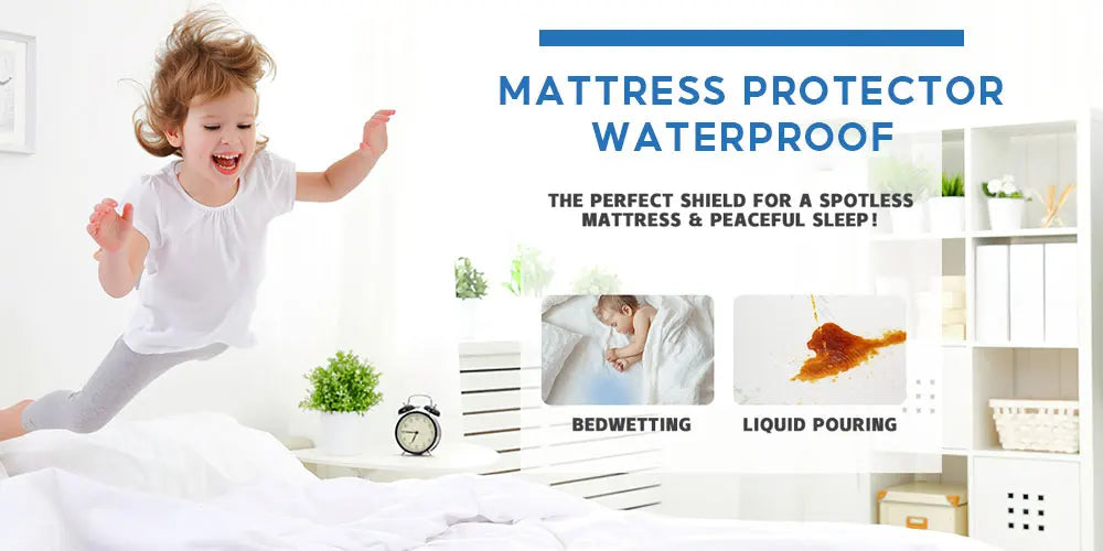 Waterproof Bamboo Crib Mattress Pad Cover