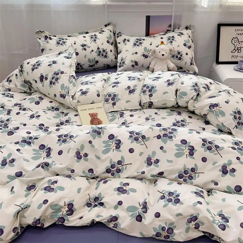 Bedding Set Quilt Cover Bed Sheet