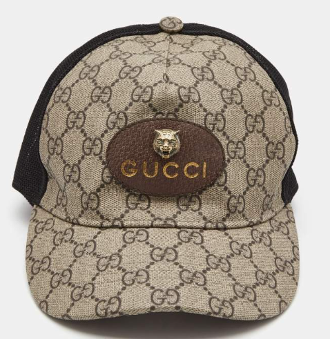 Gucci Tiger GG Supreme Monogram Baseball Caps