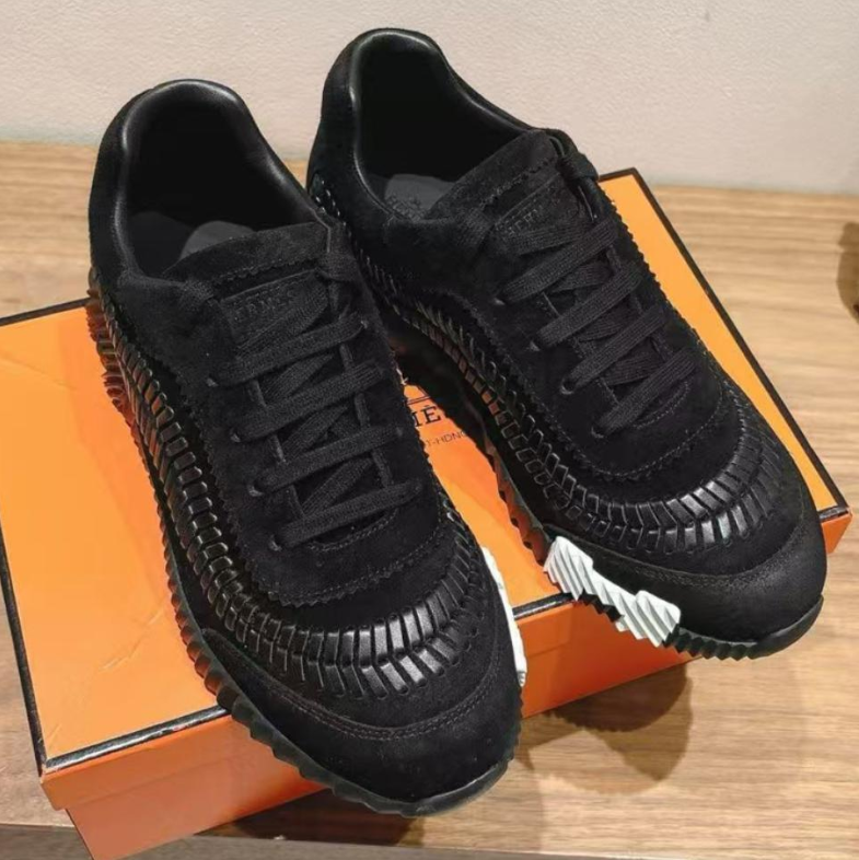 Hermes 2026 Bouncing Sneaker Suede