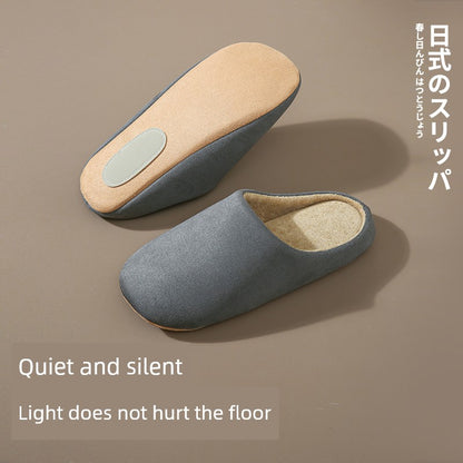 Japanese-Style Mute For Home Indoor Floor Slippers for Guests