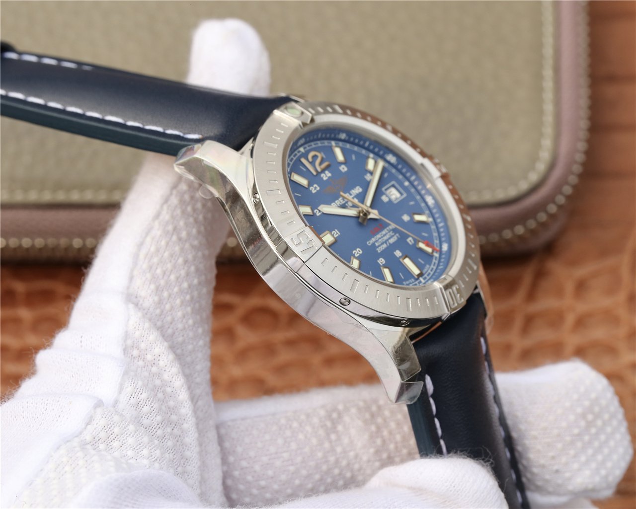 COLT AUTOMATIC 41MM BLUE DIAL