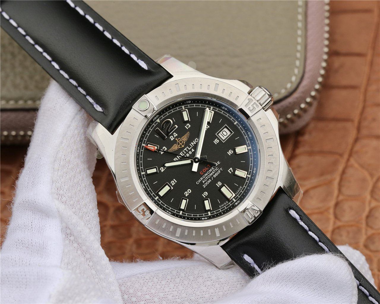 COLT AUTOMATIC 41MM BLACK DIAL