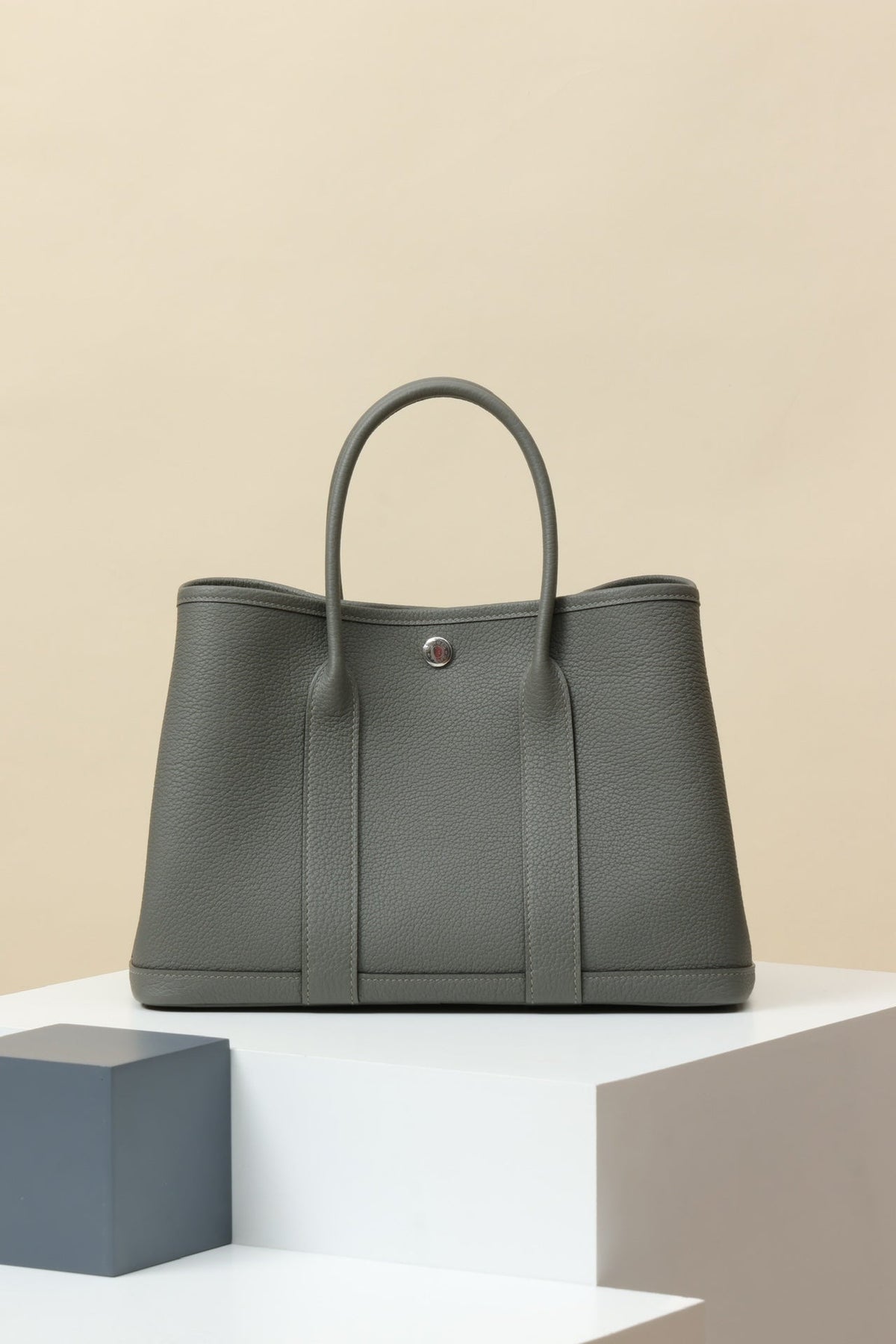 High-end Hermes 2026 Garden Party Bag 30cm Togo Leather