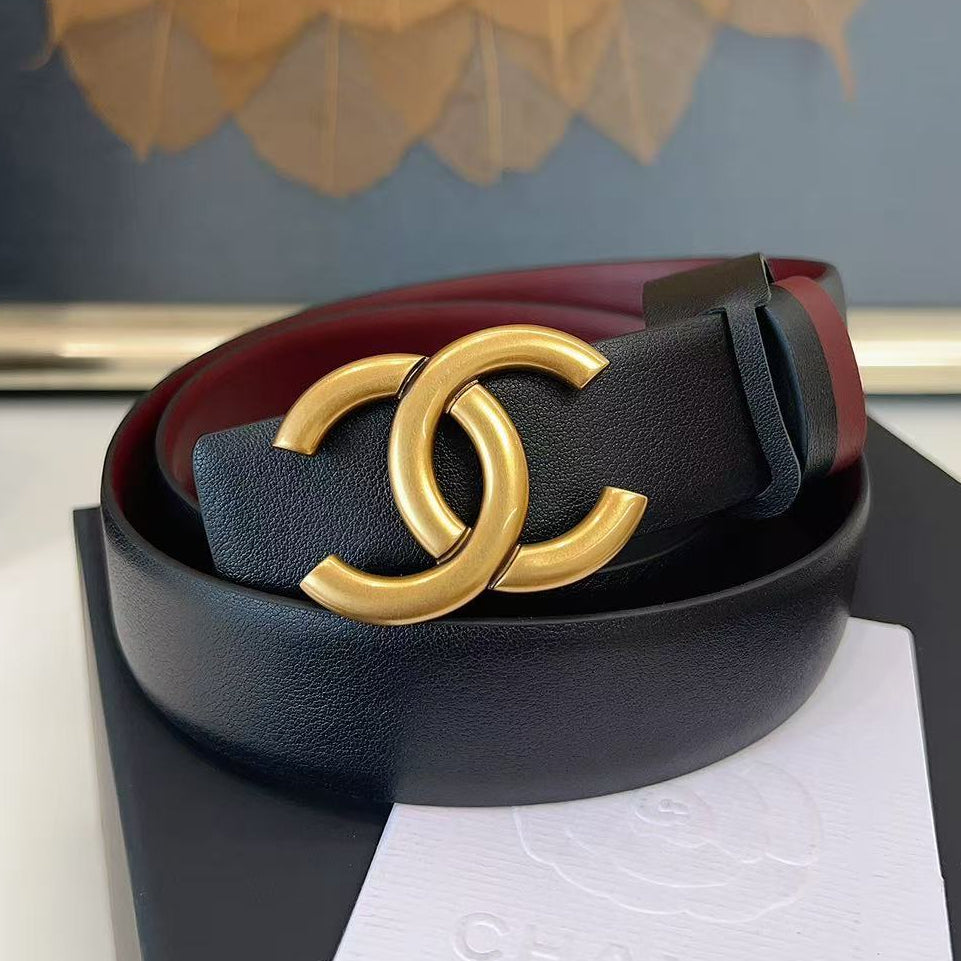 Miumiu 2026 Reversible Belt 30mm Cowhide 215514
