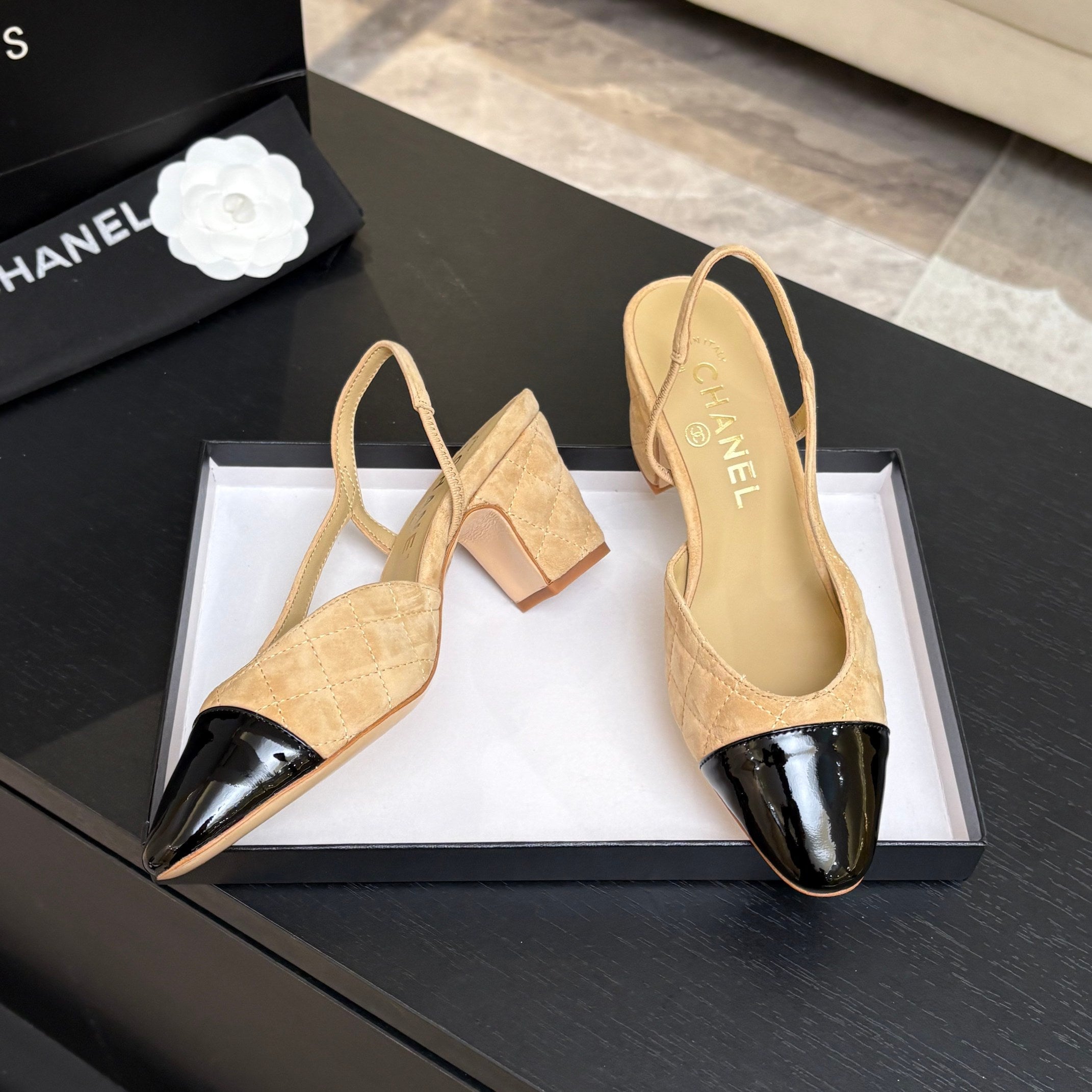 Chanel 2026 Shoe Denim Suede Sheepskin 958004
