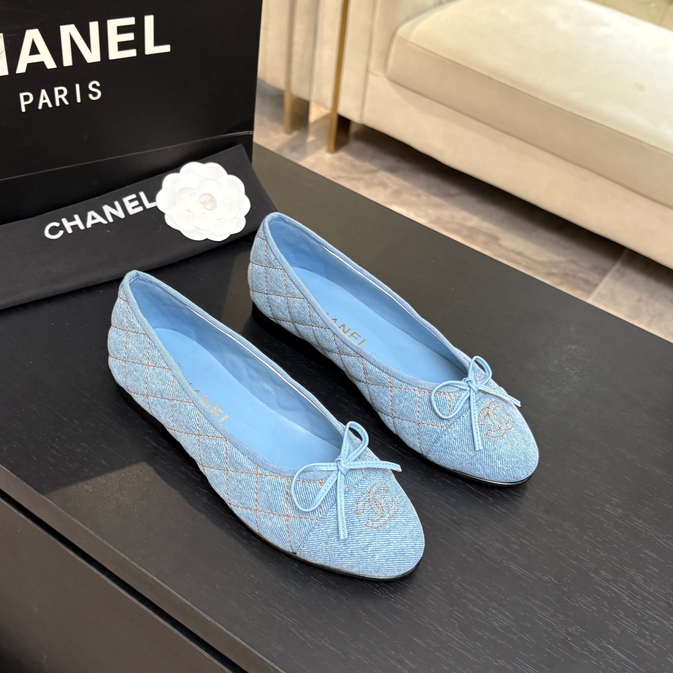 Chanel 2026 Shoe Denim Suede Sheepskin 958004