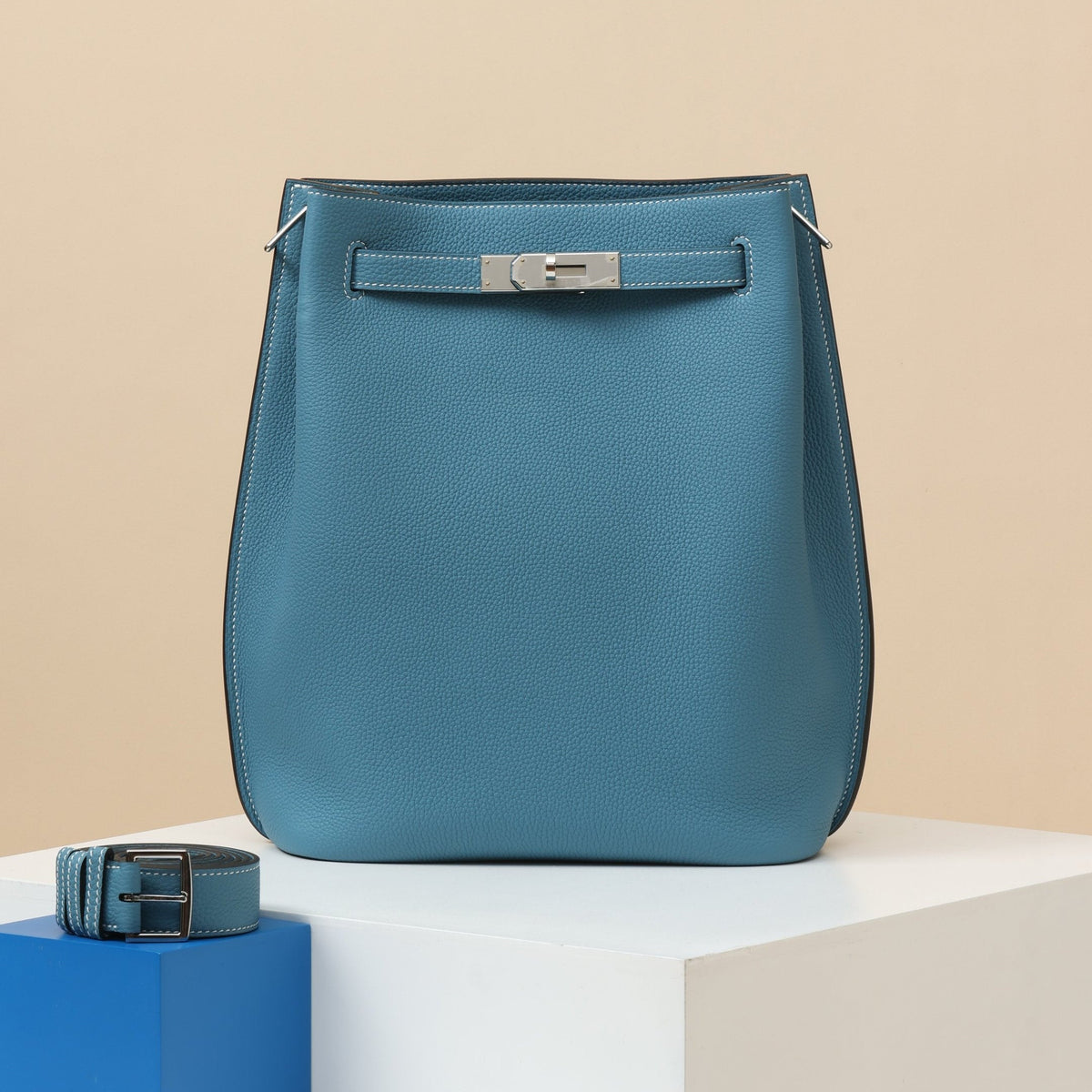 High-end Hermes 2026 So Kelly 33cm Togo Leather