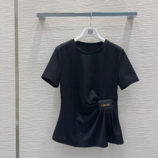 Loewe 2025 Draped T-Shirt Cotton