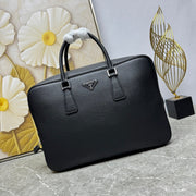 Prada 2026 Sienna Bag Brown Black Calfskin 345782