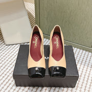 CC 26s Pump 90 Patent Leather Sheepskin