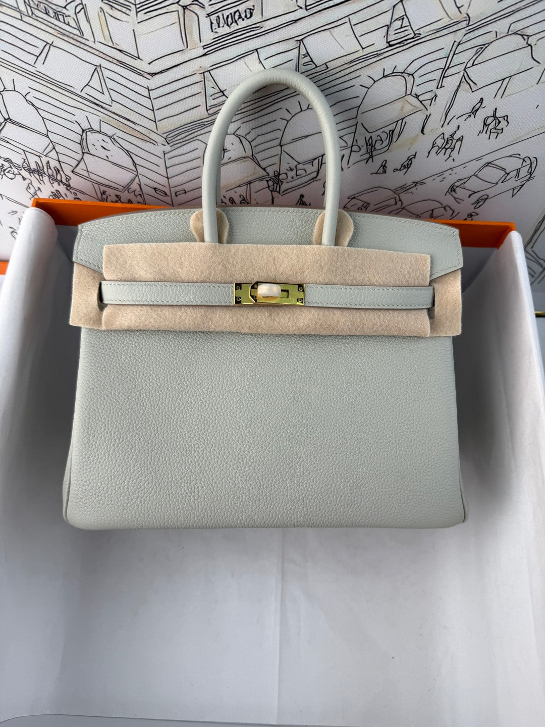 High-end Hermes 2026 Birkin Bag 25cm Togo Leather