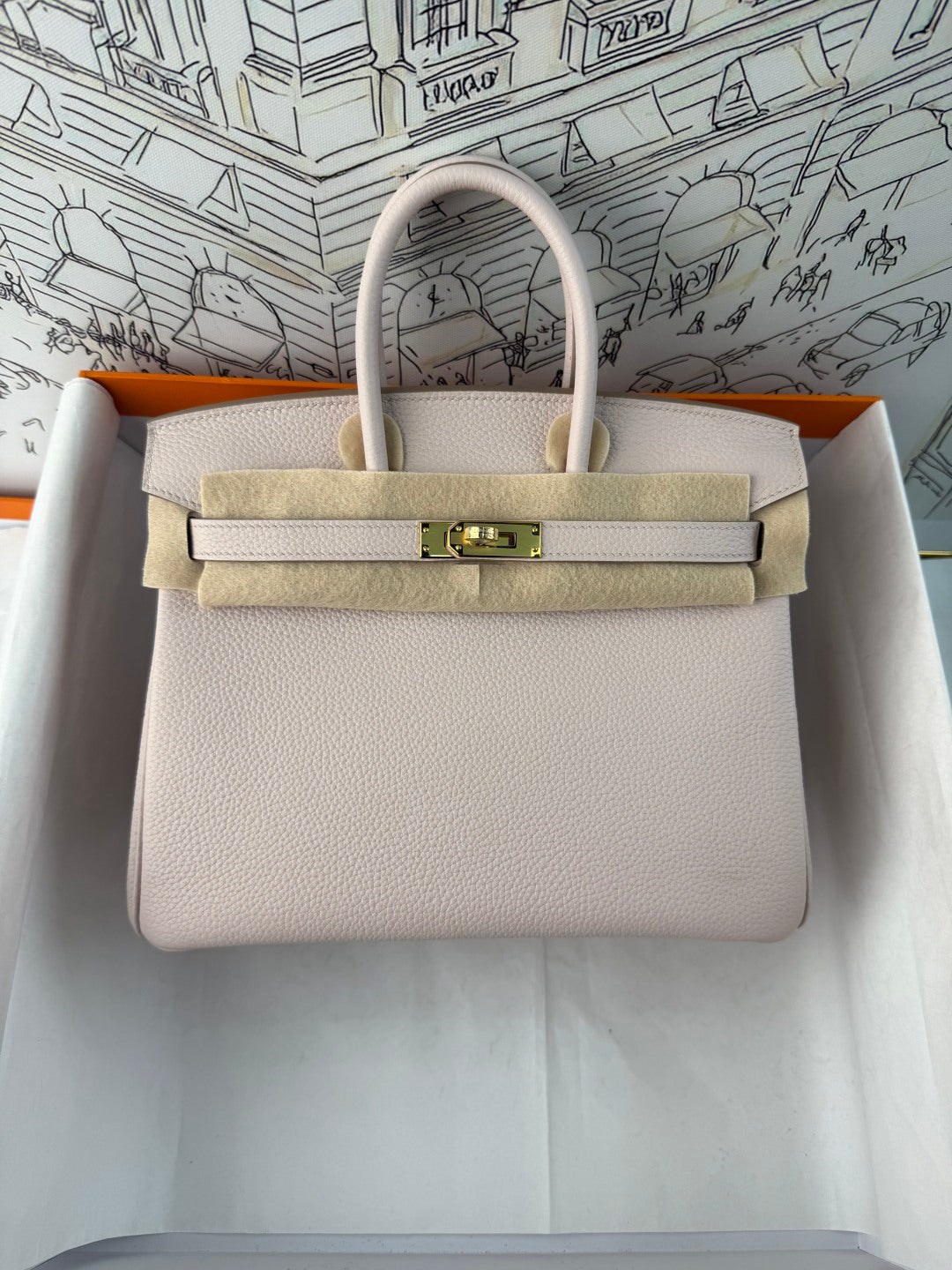 High-end Hermes 2026 Birkin Bag 25cm Togo Leather