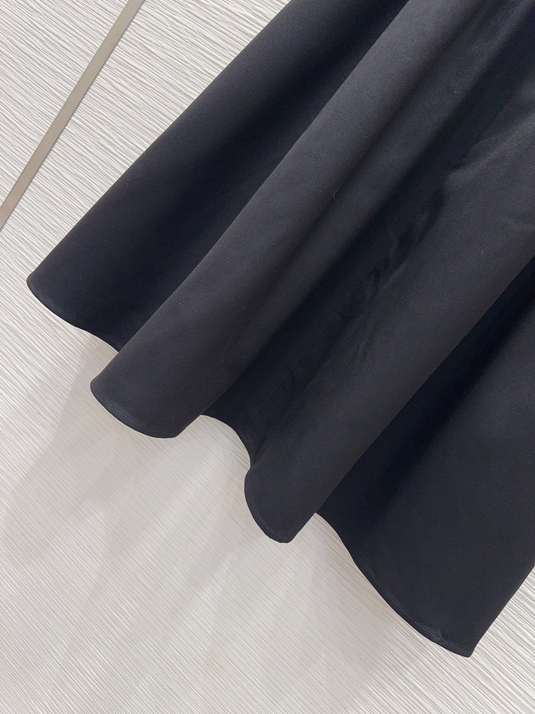 Prada 2026 Midi Skirt Black and Gray Polyester 131890