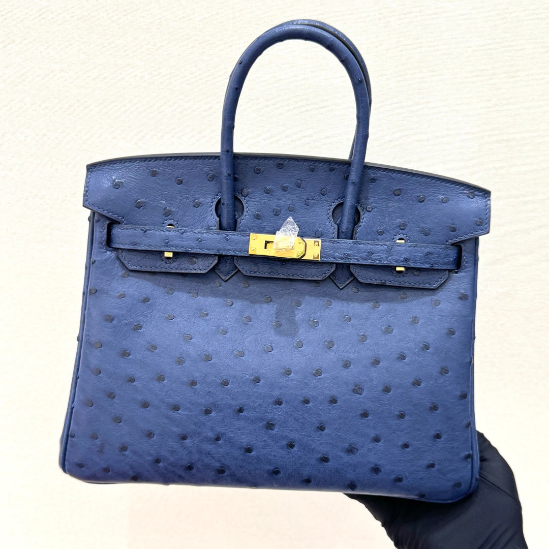 High-end Hermes 2026 Birkin 25cm Ostrich Leather