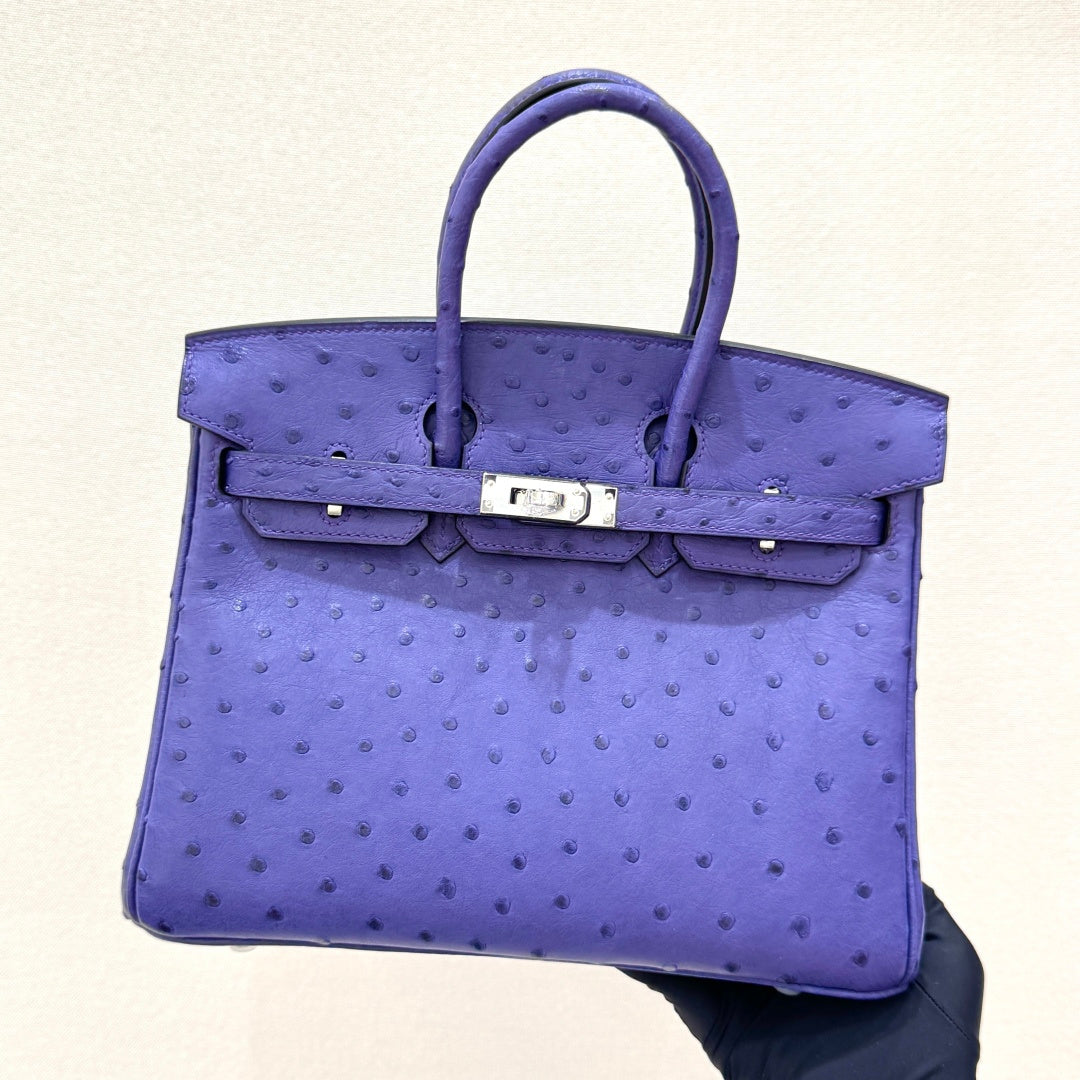 High-end Hermes 2026 Birkin 25cm Ostrich Leather