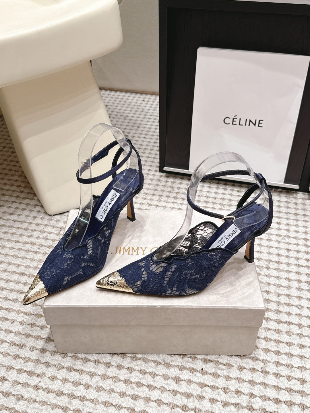 Jimmy Choo 2026 Faiz Slingback Lace 930959