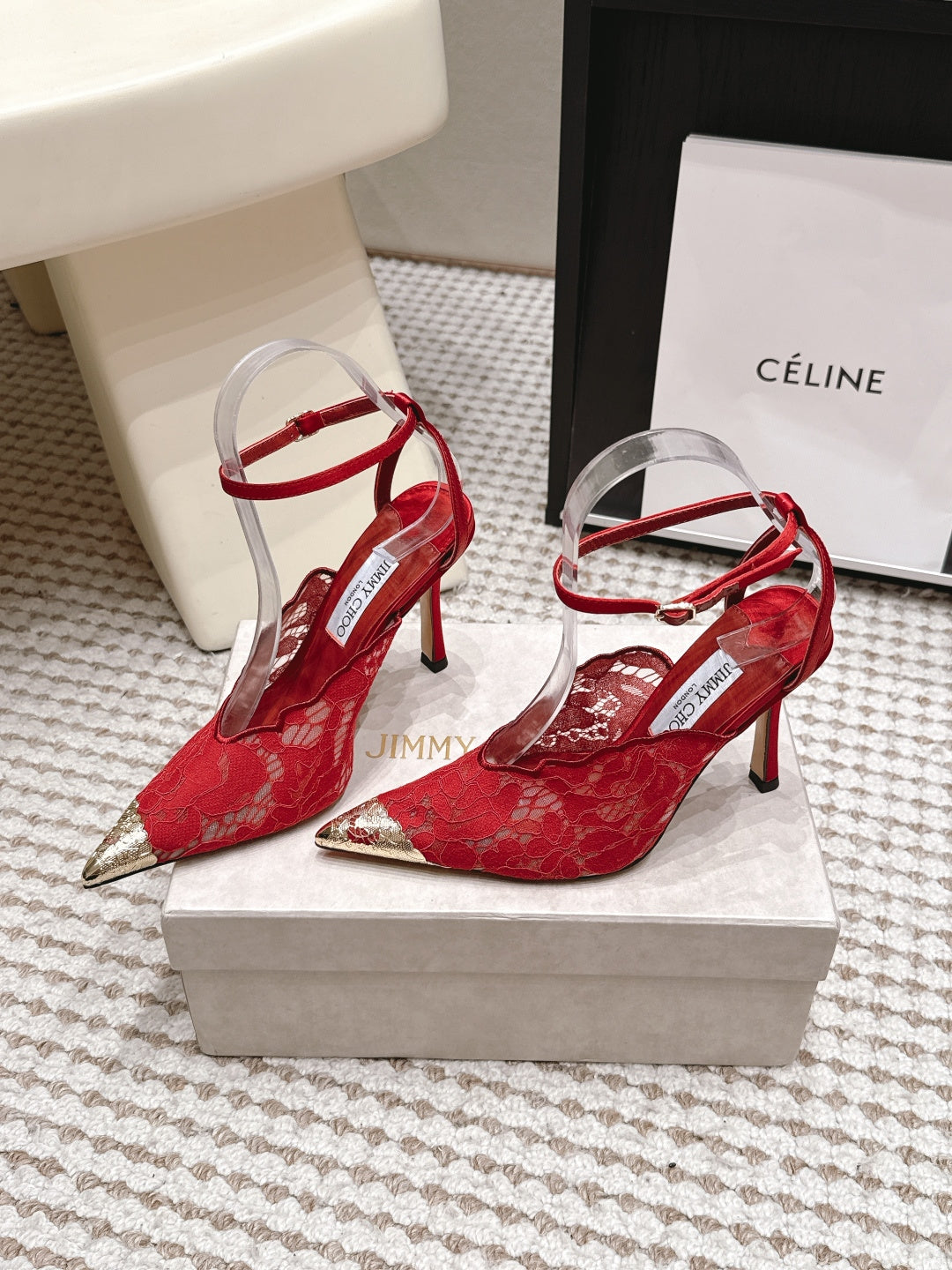 Jimmy Choo 2026 Faiz Slingback Lace 930959
