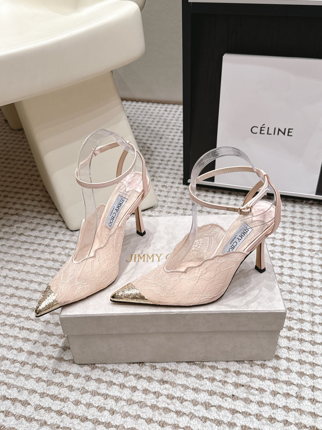 Jimmy Choo 2026 Faiz Slingback Lace 930959
