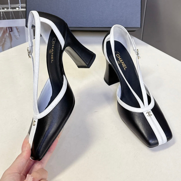 Channel 2026 Mary Jane Slingback 85mm Patent Calfskin 895338