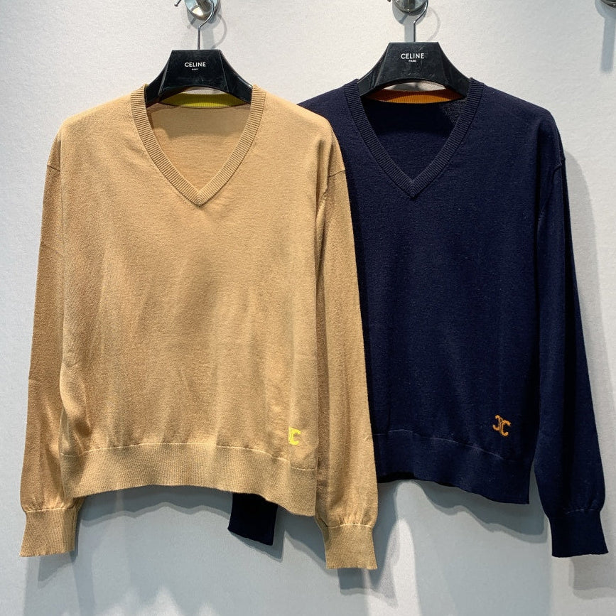 Celine 2026 V-Neck Sweater Cashmere 406215
