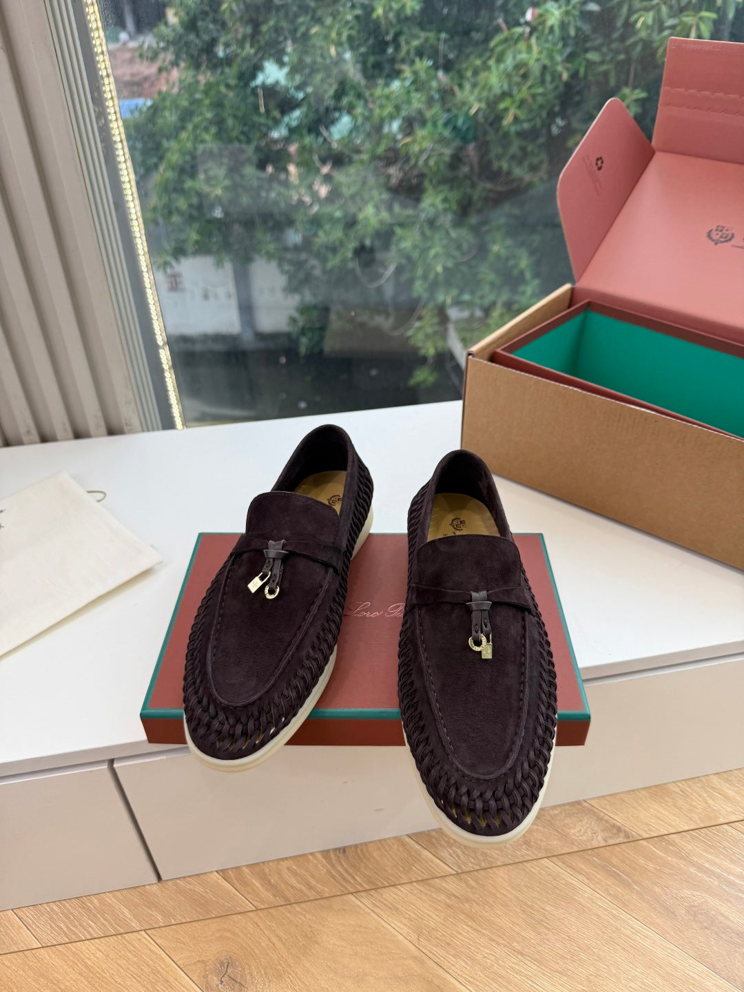 Loro Piana 2026 Summer Charm Walk Loafer Suede 234881