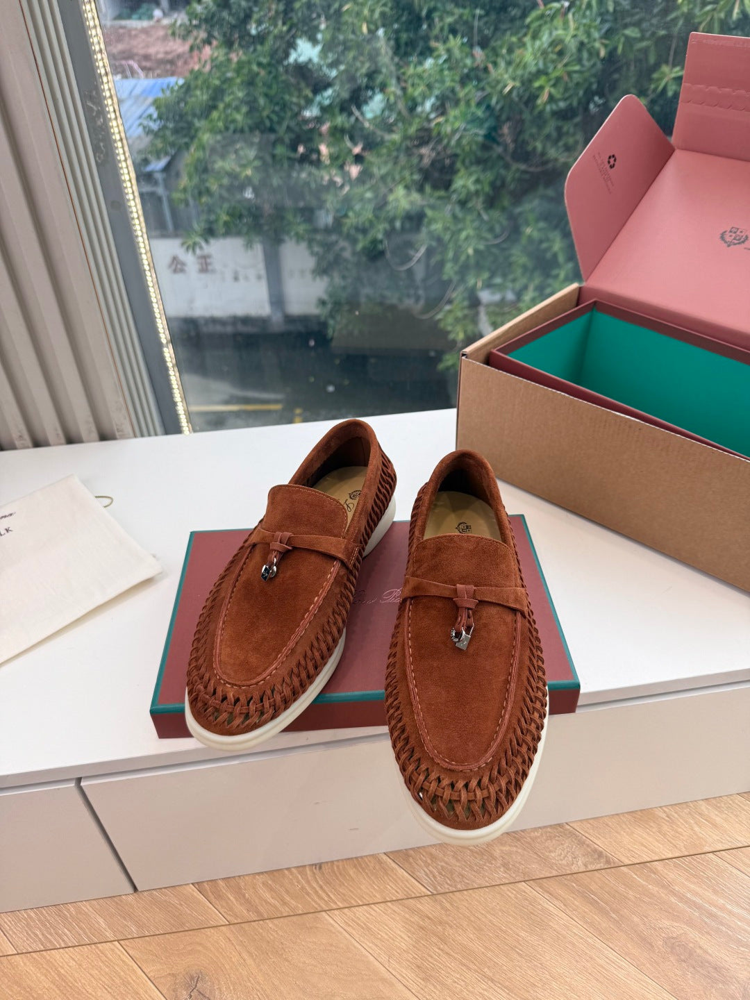 Loro Piana 2026 Summer Charm Walk Loafer Suede 234881