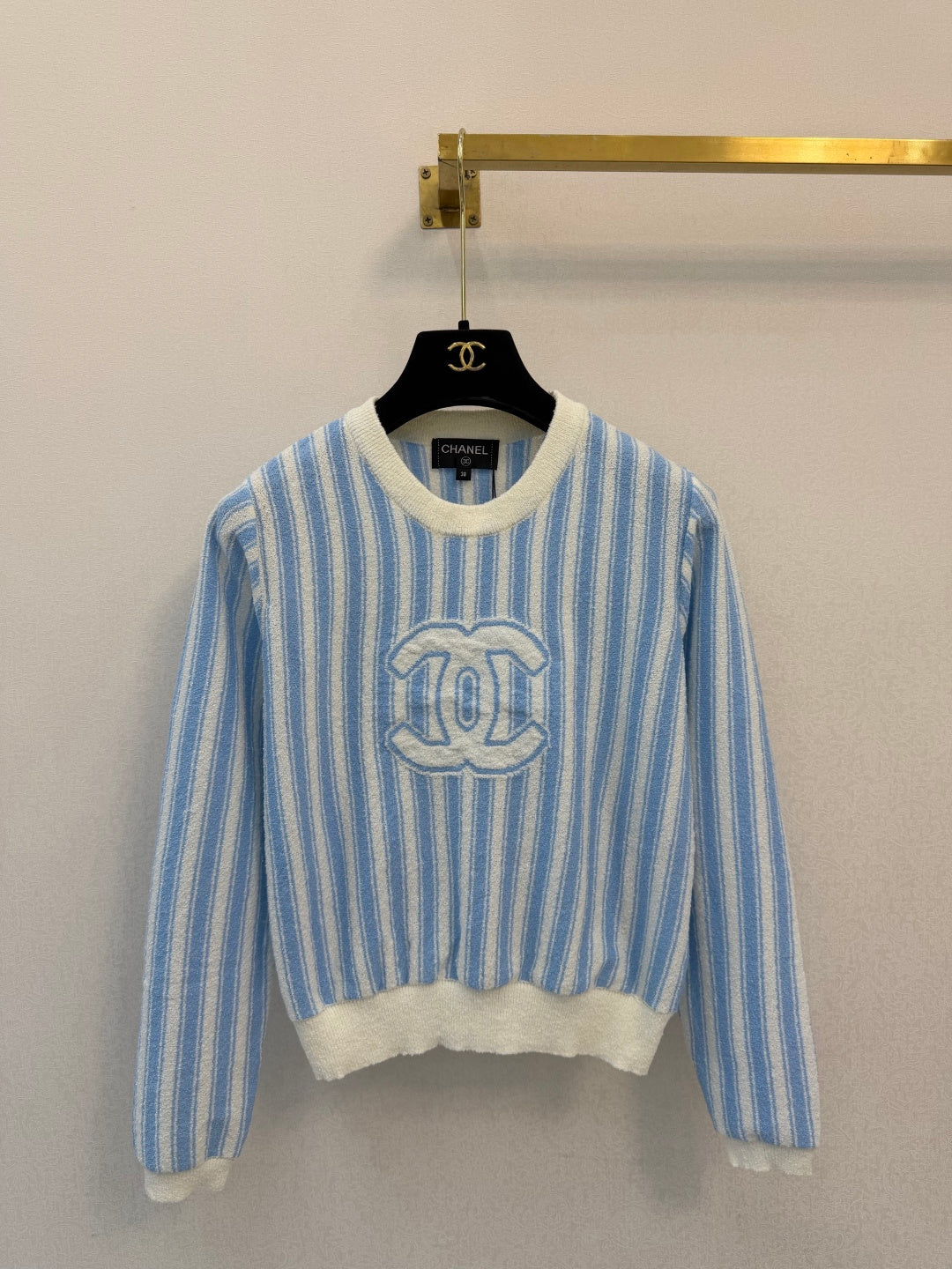 Chanel 2026 Striped Sweater Wool 417561