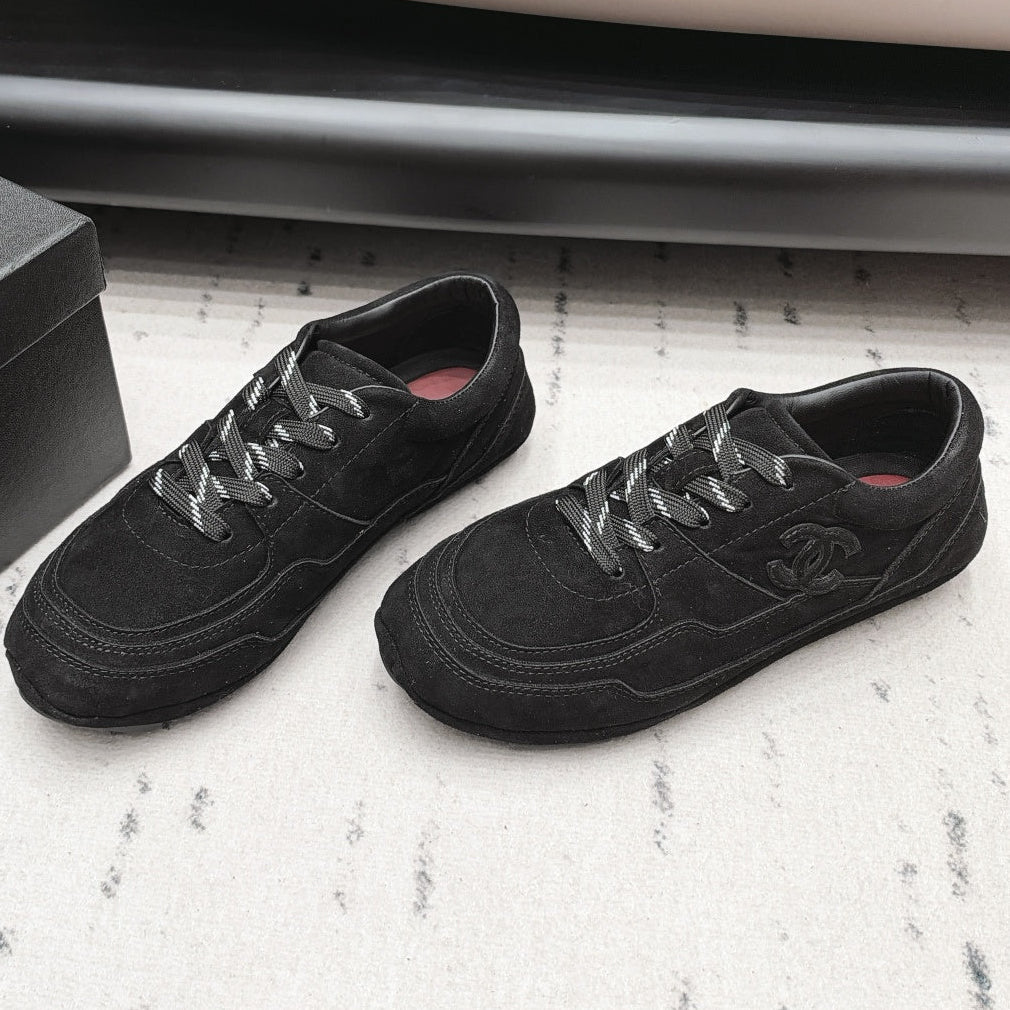 Chanel 2026 Round-Toe Sneaker Suede 175878