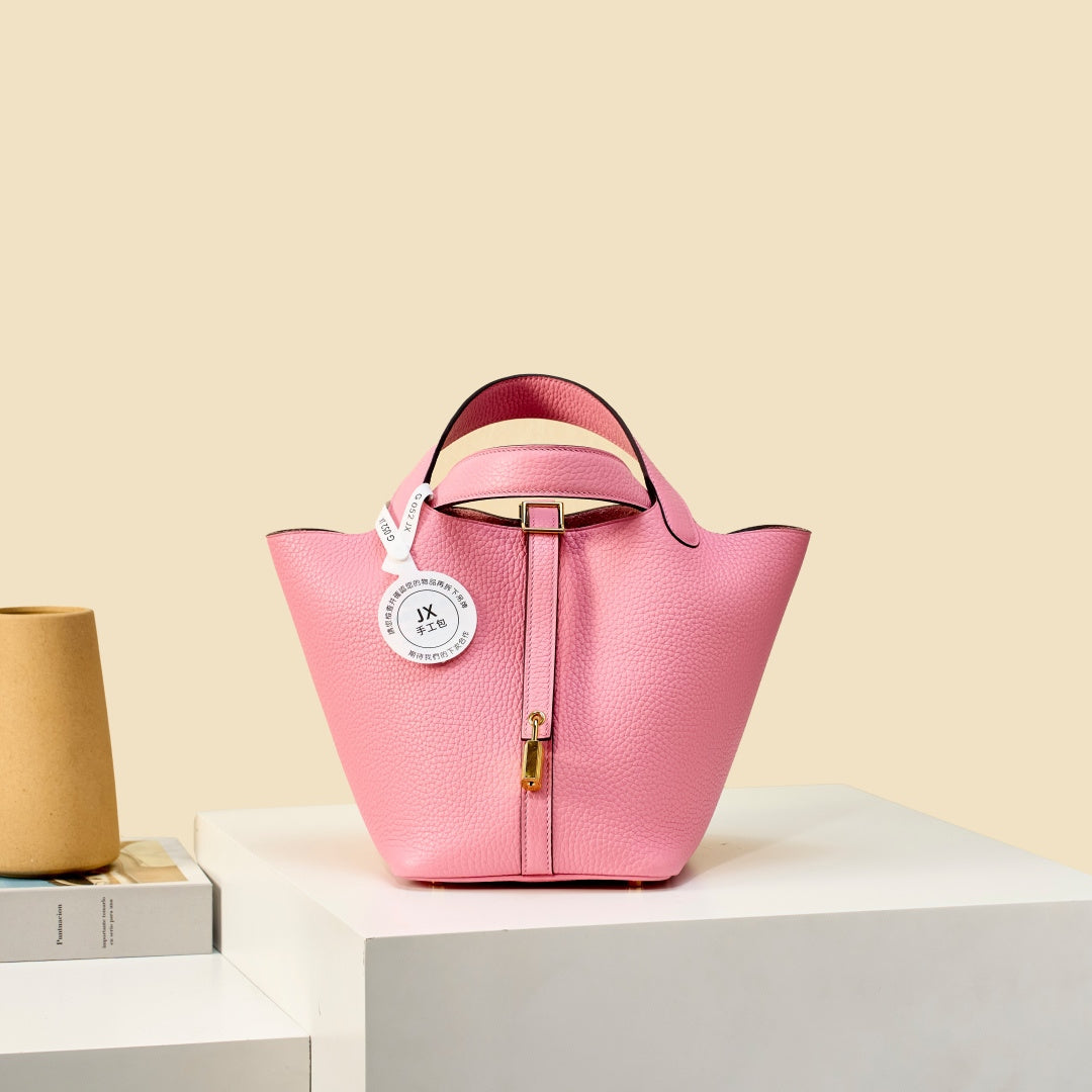High-end Hermes 2026 Picotin Bag 18cm Taurillon Clemence Leather 2