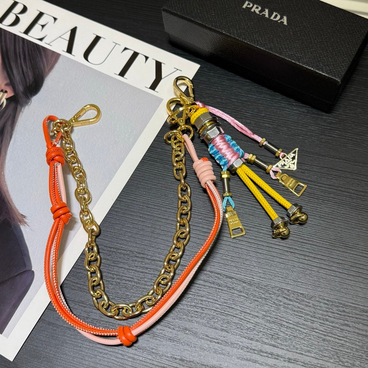 Prada Robot Strap Charm
