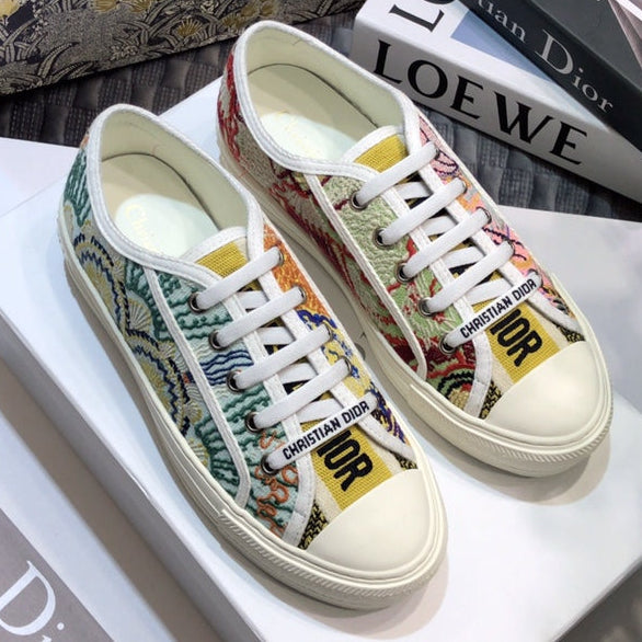 Dior 2026 Walk'n'Dior Low-Top Sneakers Canvas 966707