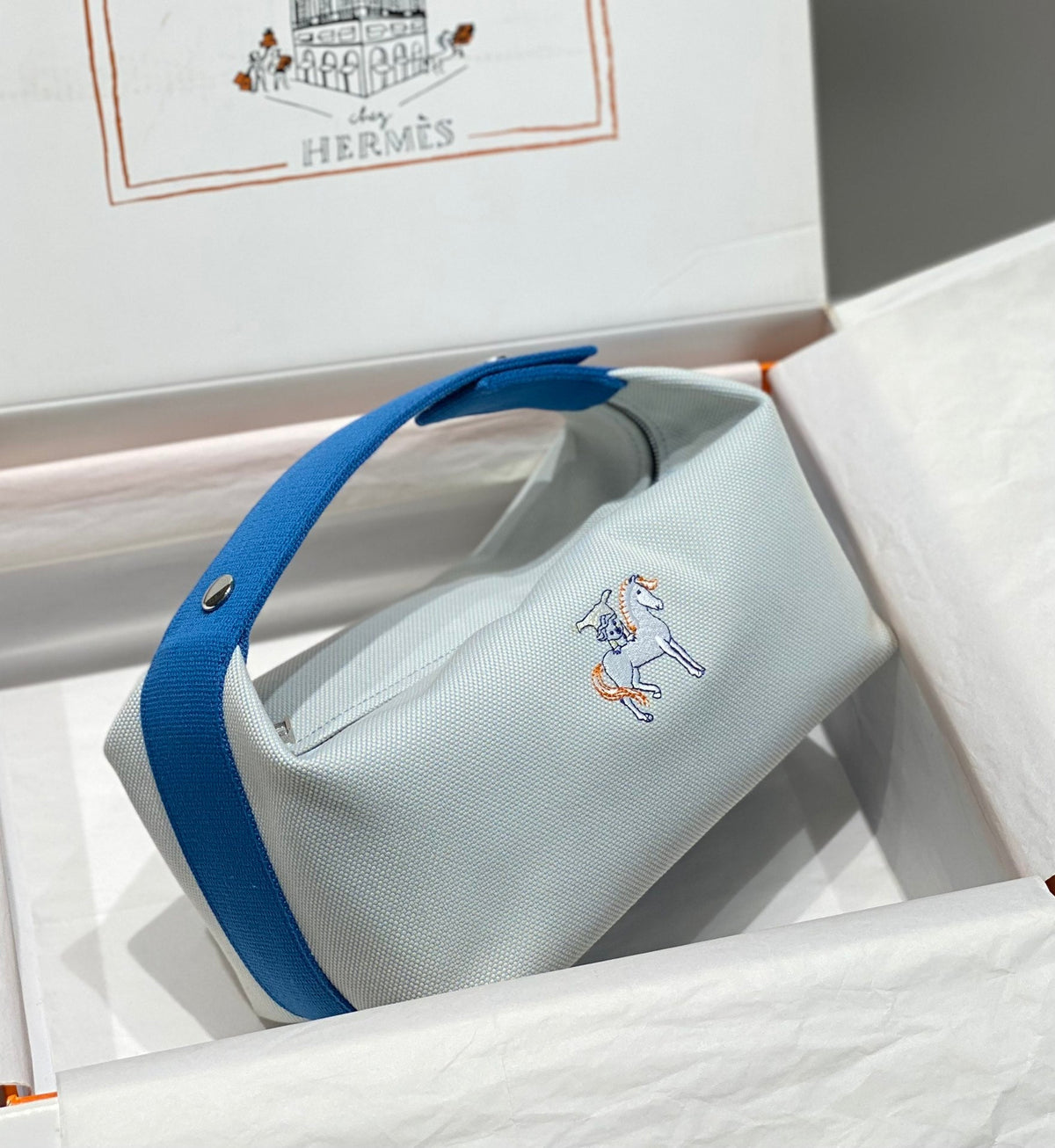 High-end Hermes 2026 Bride-a-Brac Case 25cm Canvas 3