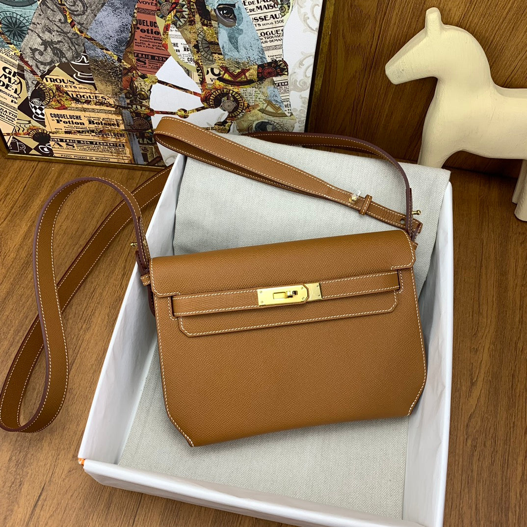 High-end Hermes 2026 Kelly Depeches 25cm Epsom Leather
