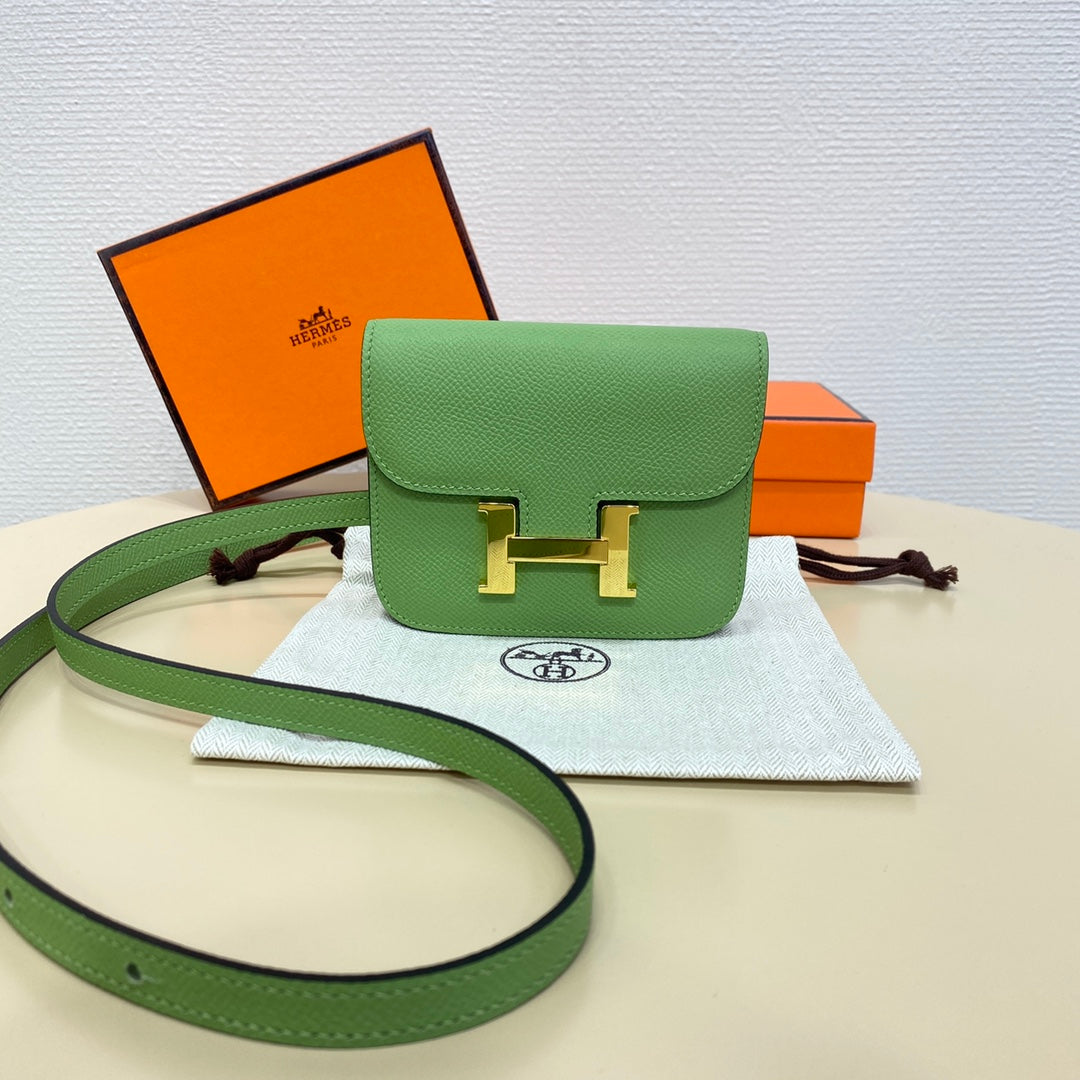 High-end Hermes 2026 Constance Bag 12.5cm Epsom Leather 2