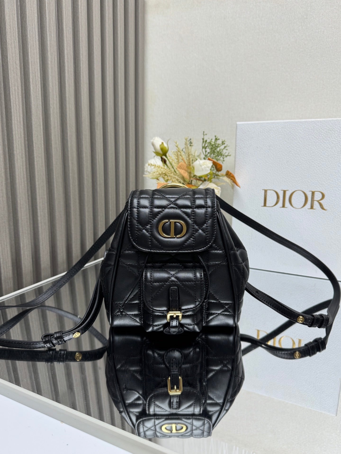 Dior 2026 Caro Backpack Lambskin