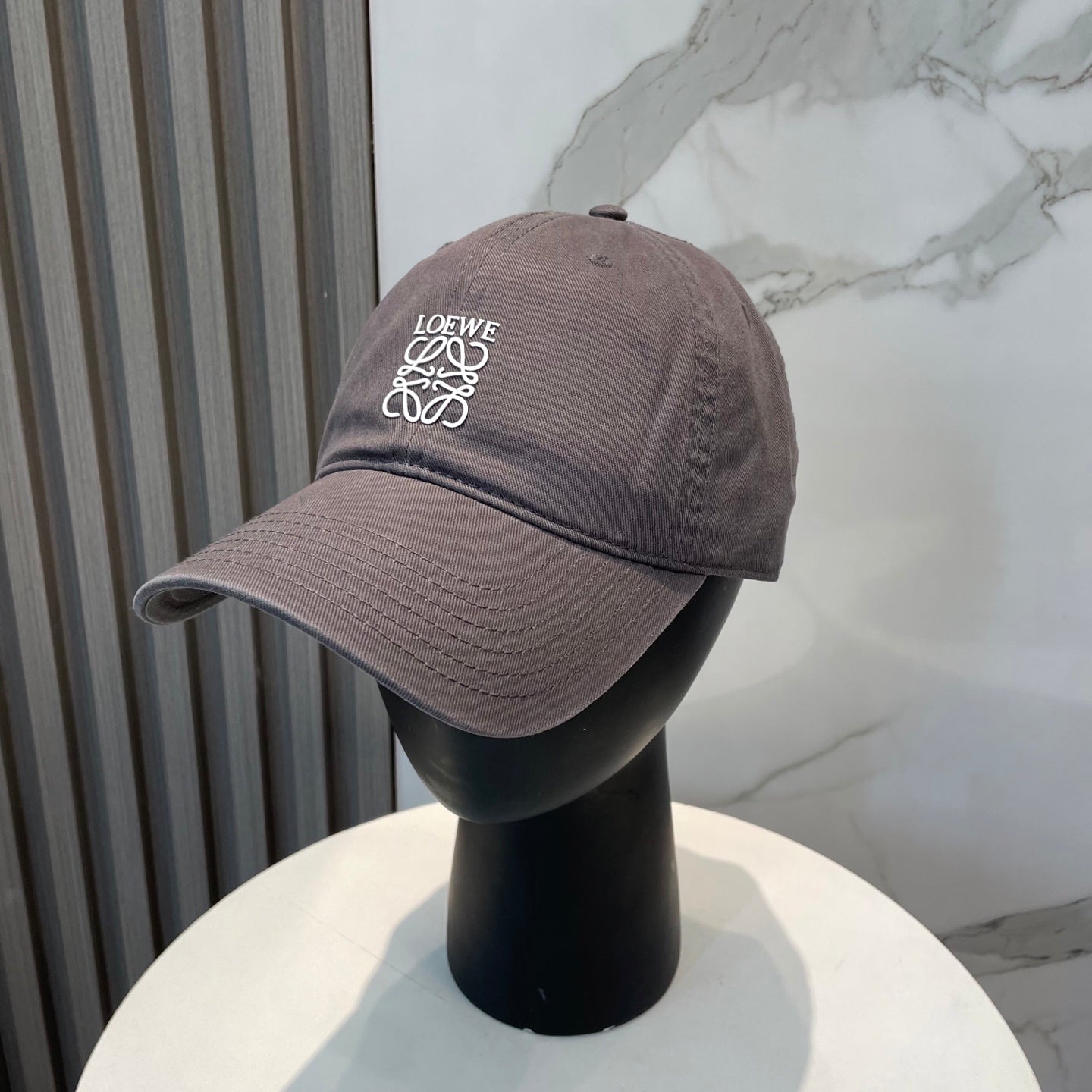 Loewe Logo Cotton Hat 211728