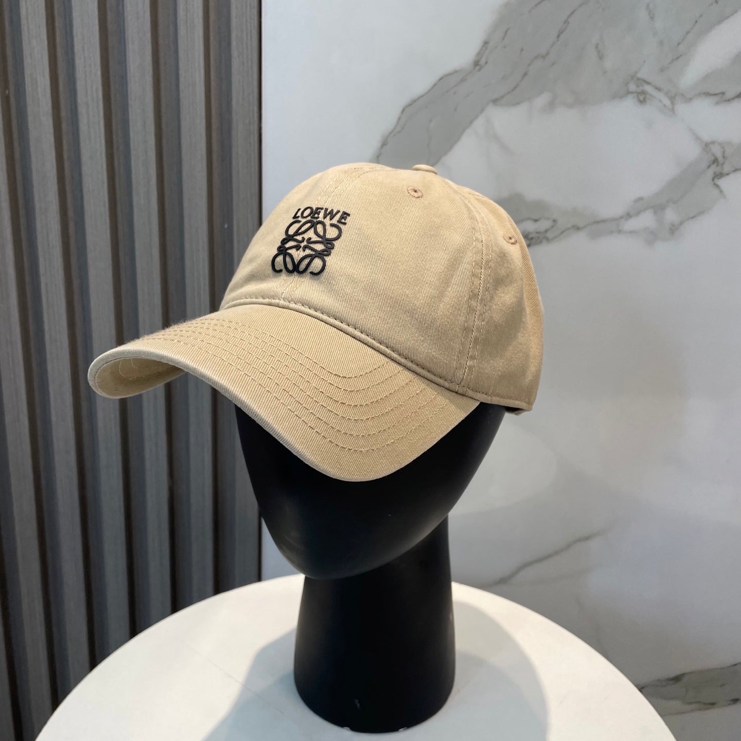 Loewe Logo Cotton Hat 211728