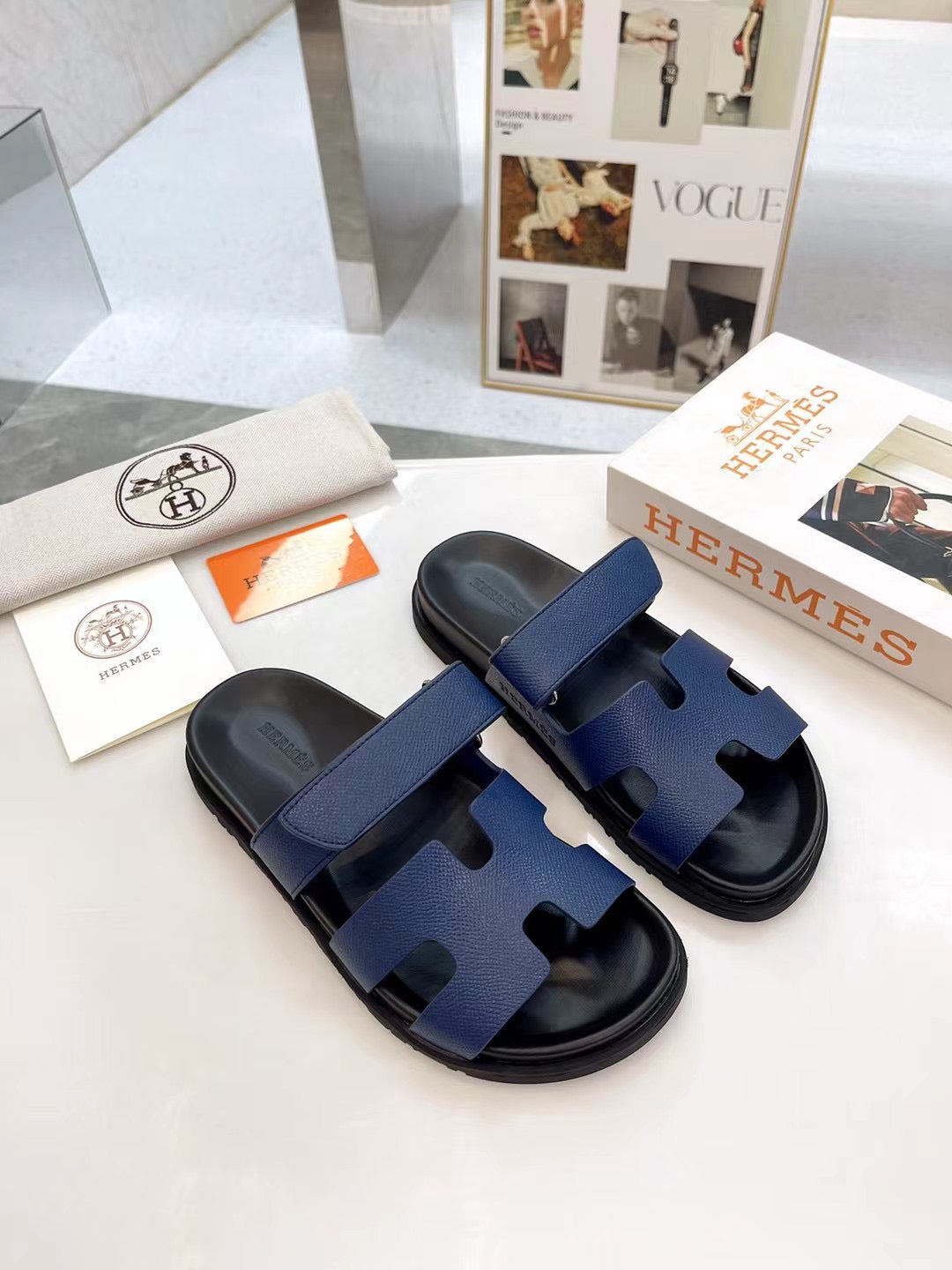 Hermes 2026 Chypre Sandal Epsom Leather 779911
