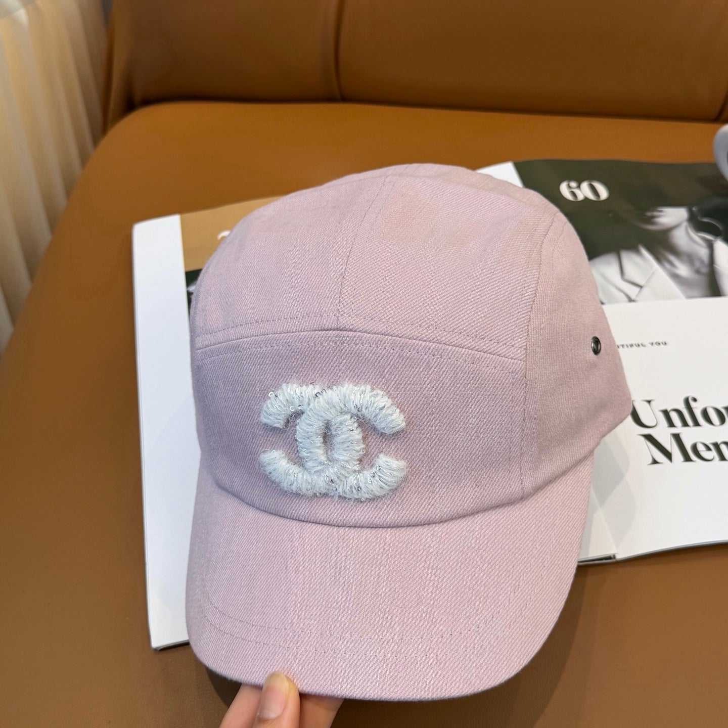 Chanel 3D Embroidered Logo Baseball Cap 229146