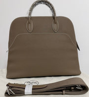High-end Hermes 2026 Bolide Bowling Bag 40cm Togo Leather